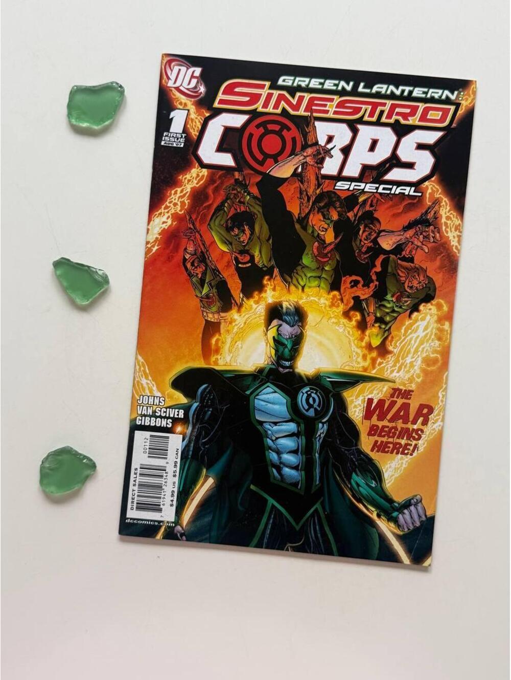 Green Lantern Sinestro Corps Special #1 (2000s) Vintage Comic Book | 2nd Print